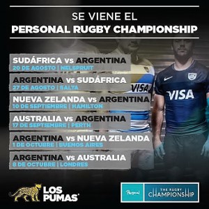 A Salta. La segunda fecha del Rugby Championship se jugará en el Martearena. (Foto: UAR)