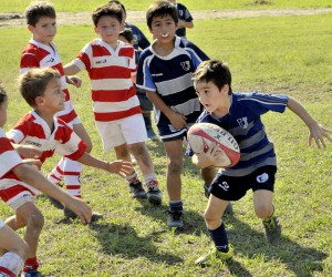 4500 niños jugaron al rugby el fin de semana en Tucumán. 